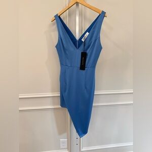 Elliatt Blue Asymmetrical Dress